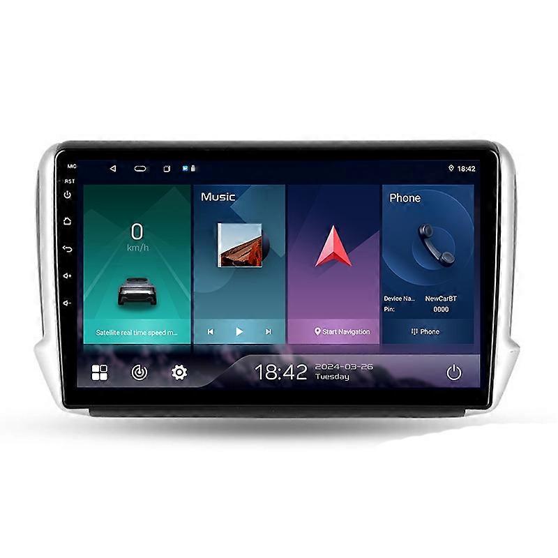 Car Radio Multimedia For Peugeot 2008 1 2013 - 2020 Video Player WIFI Navigation GPS