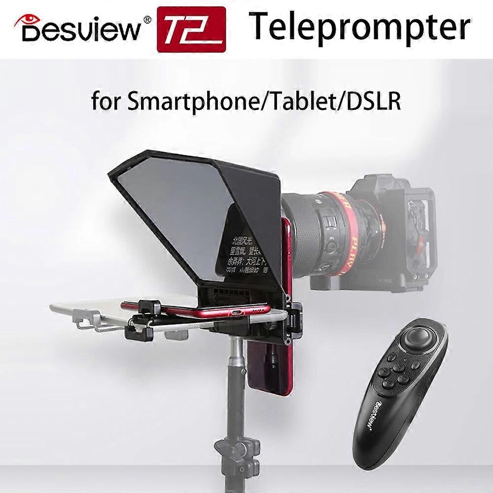 Teleprompter for Smartphone for  Tablet DSLR Camera Video Vlog