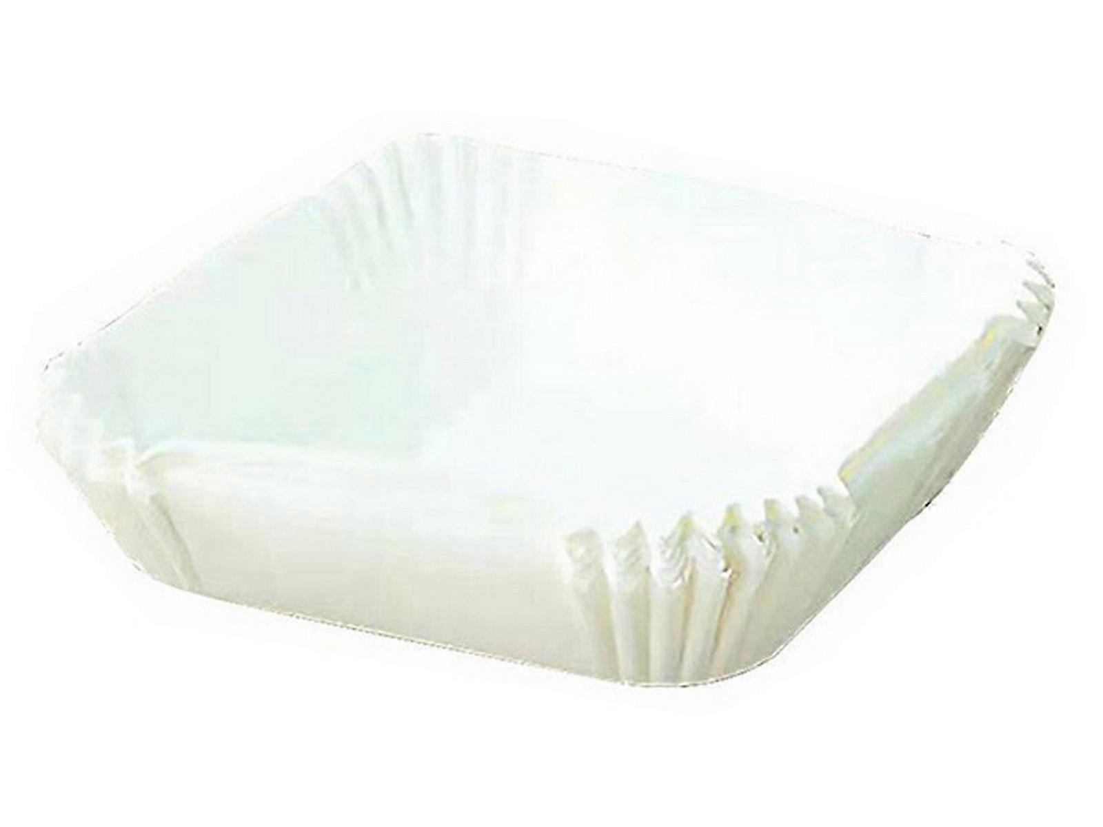 100 Sheets Disposable Square Air Fryer Paper Liner White