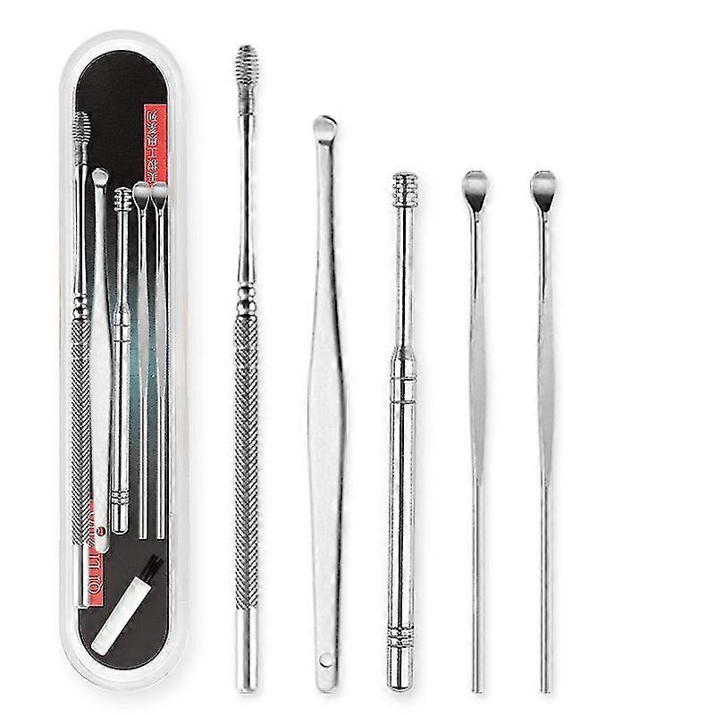 Stainless Steel Ear Scoop Ear Scoop, Cleaning Ear Scoop Tool Set, Ear Scoop 5-piece Set