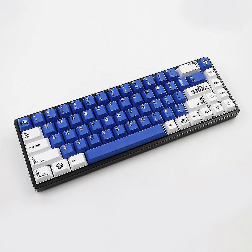 135pcs Lazurite Keycap Pbt Cherry Profile Standard Sublimation Process Keycap