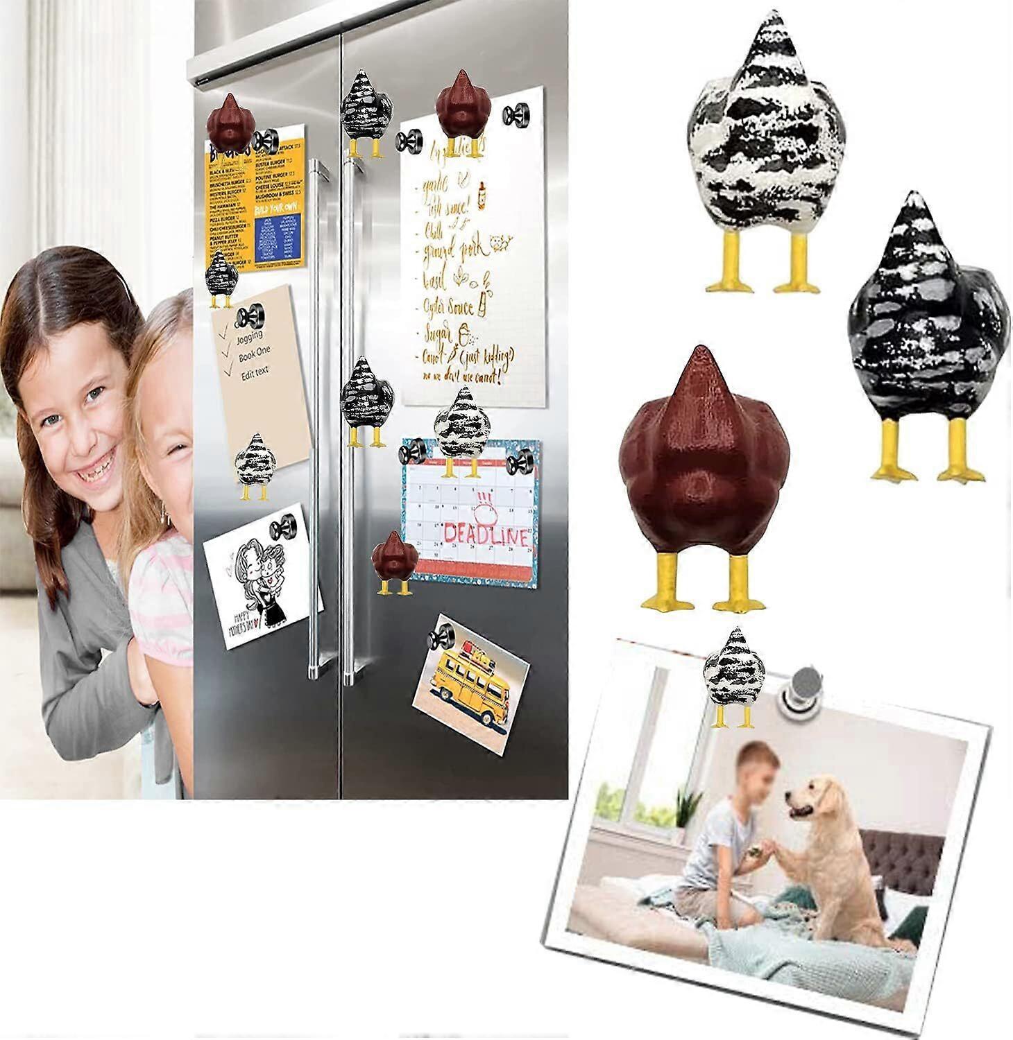 3pcs Chicken Butt Magnet Refrigerator Magnetic Decoration