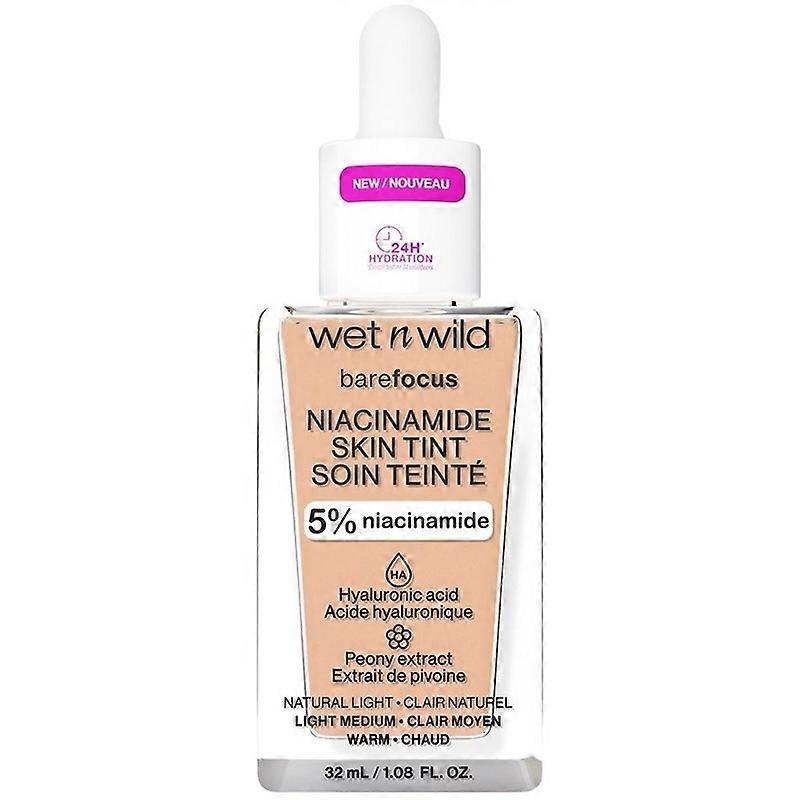 Wet n Wild Bare Focus Niacinamide Skin Tint 32ml - Light