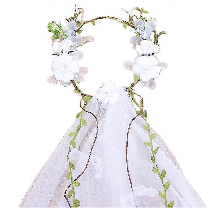 1pcs Flower Veil