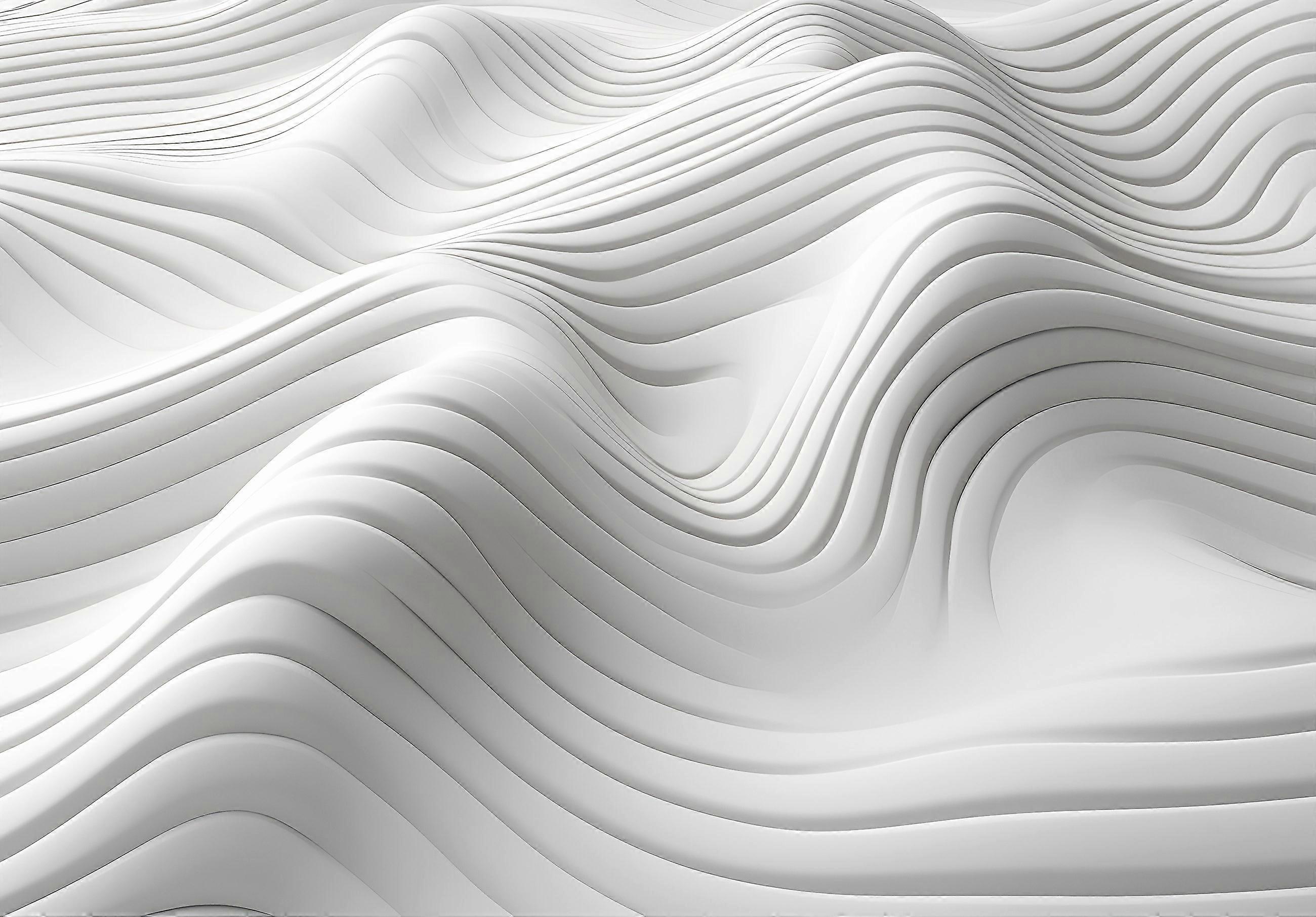 Wall Mural Flowing Lines