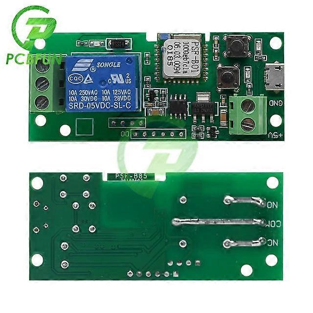 Dc 5v 12v 24v Smart Wifi Module Switch Relay Timer Wireless Remote Inching Self-locking For Ewek App Control