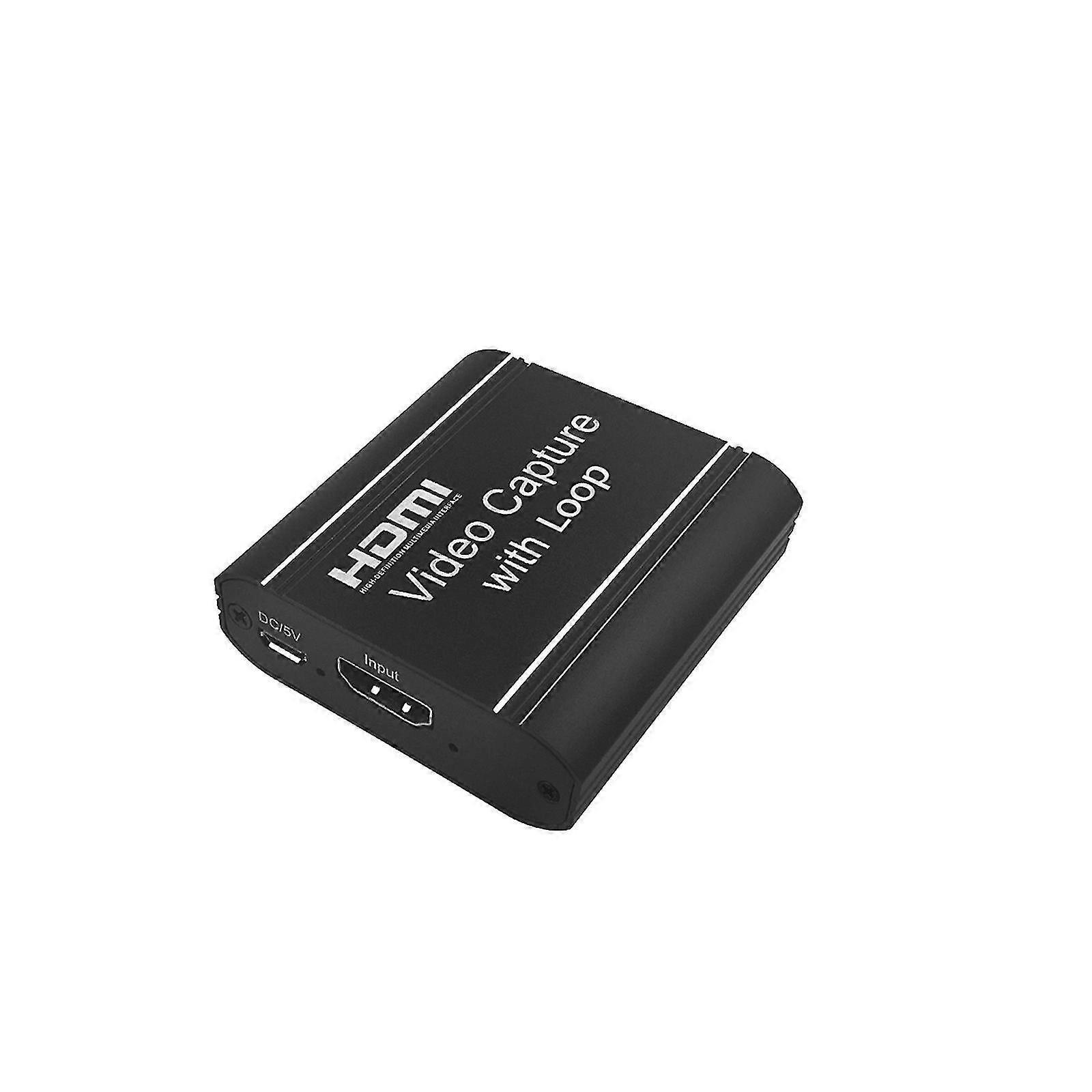 1080 Usb Hdmi Video Capture Card 1080p Game Record Live Streaming With Loop Out