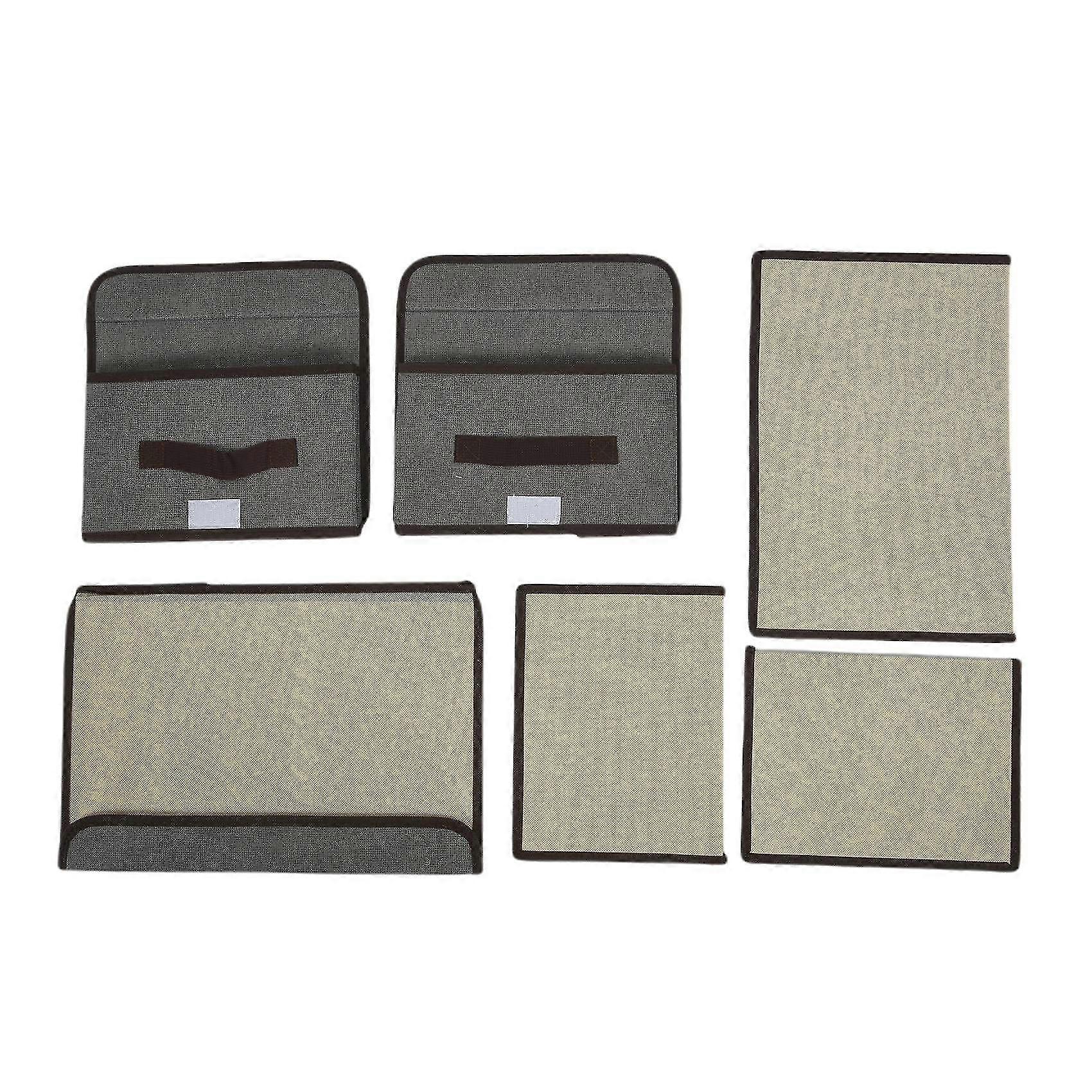 Foldable Storage Boxes with Lid,Fabric Storage Bin Basket with Handle,for Wardrobe/Closet/Shelves