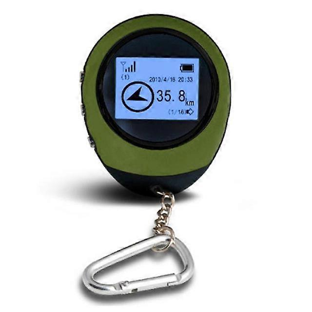 Handheld Mini GPS Navigation Keychain PG03 USB Rechargeable Location Tracker Compass For Outdoor Travel Climbing