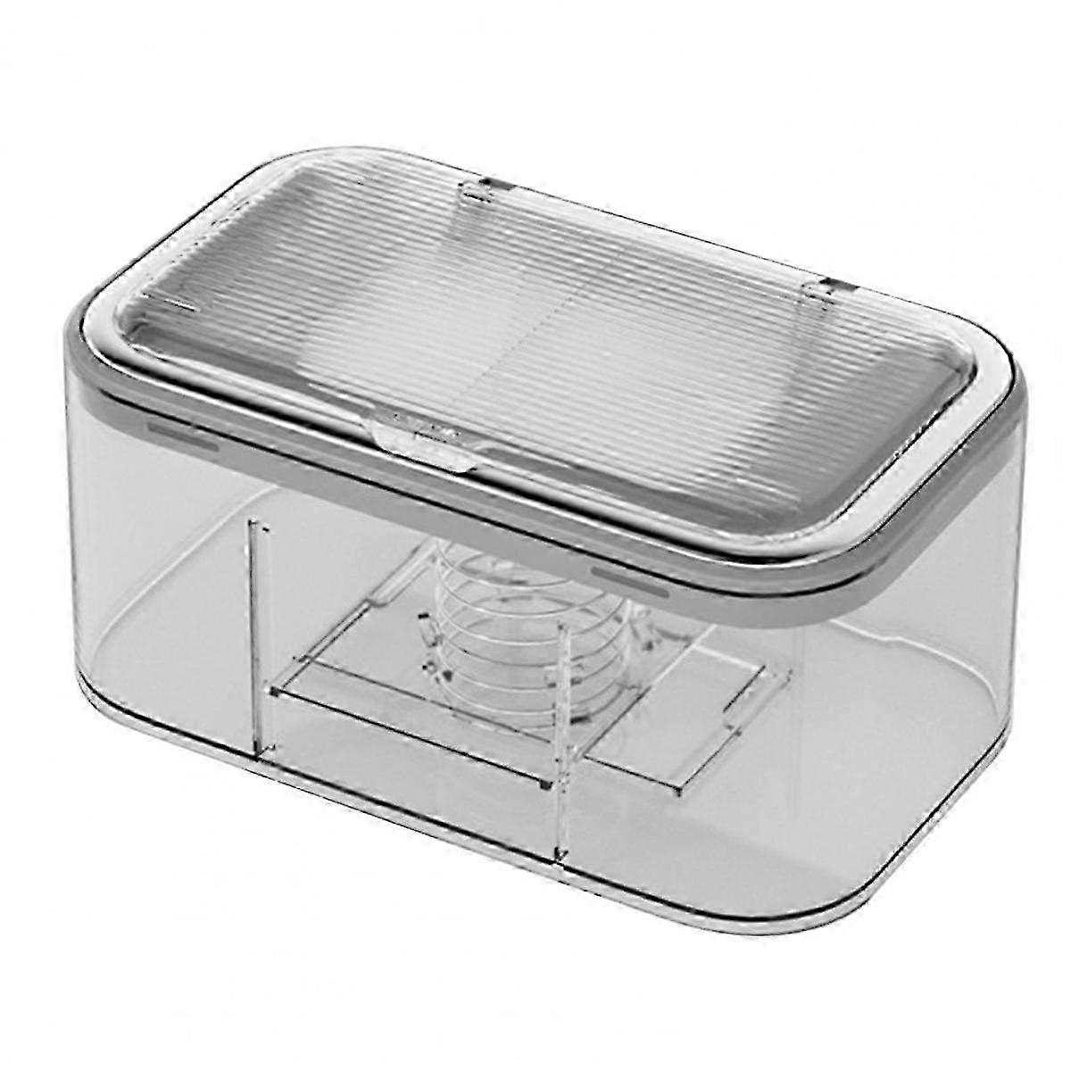 Wall-Mounted Wet Wipes Holder Wall Mounted Wet Wipes Dispenser Box with Capacity EasyOpen Spring Plate Multifunctional B