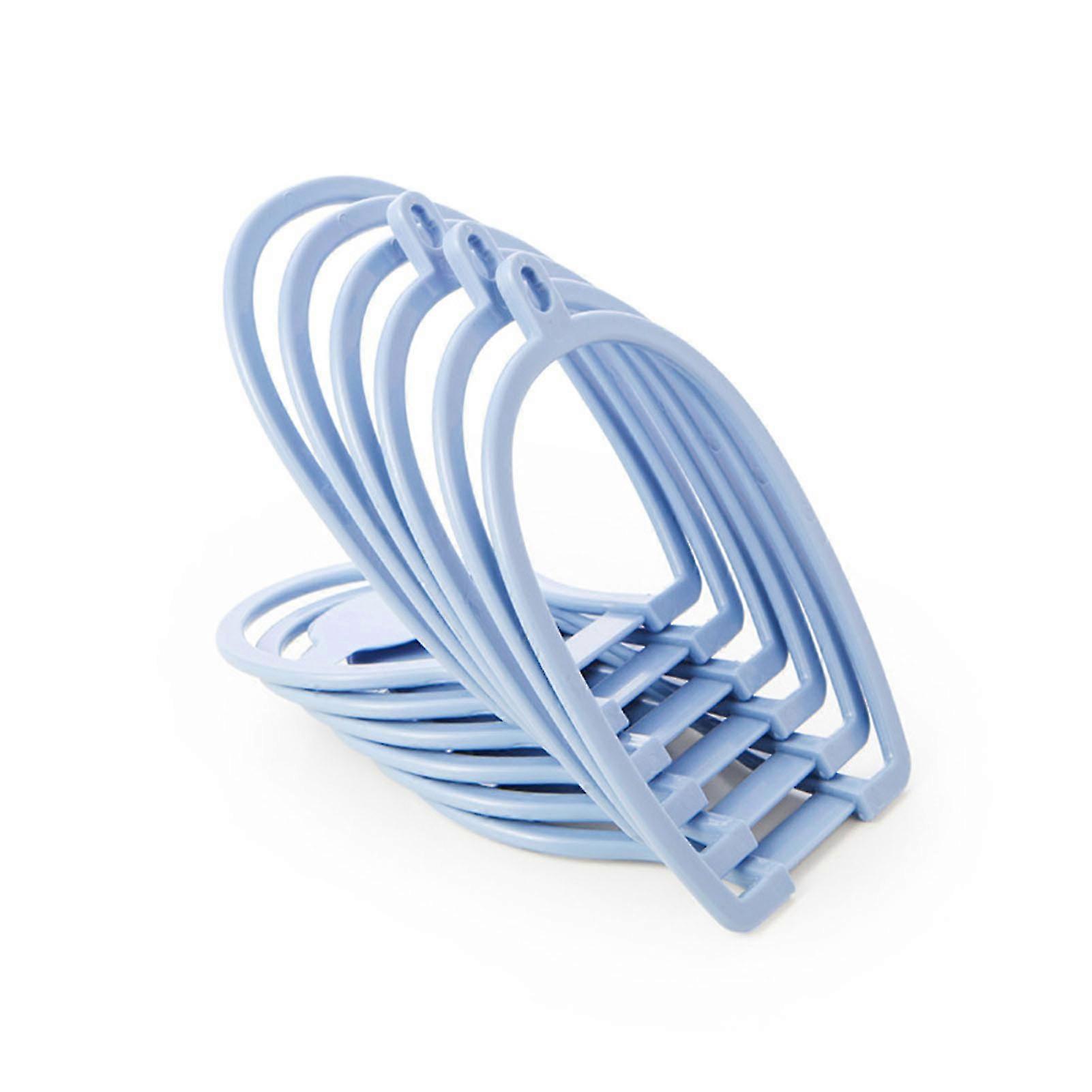 Plastic Wall Mount Scarf Wall Mount Easy To Install-grey blue