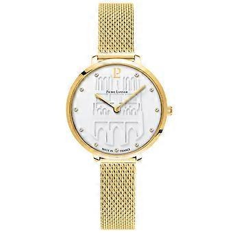 Dameshorloge Pierre Lannier Beating Heart - 096K502 Vergulde stalen armband