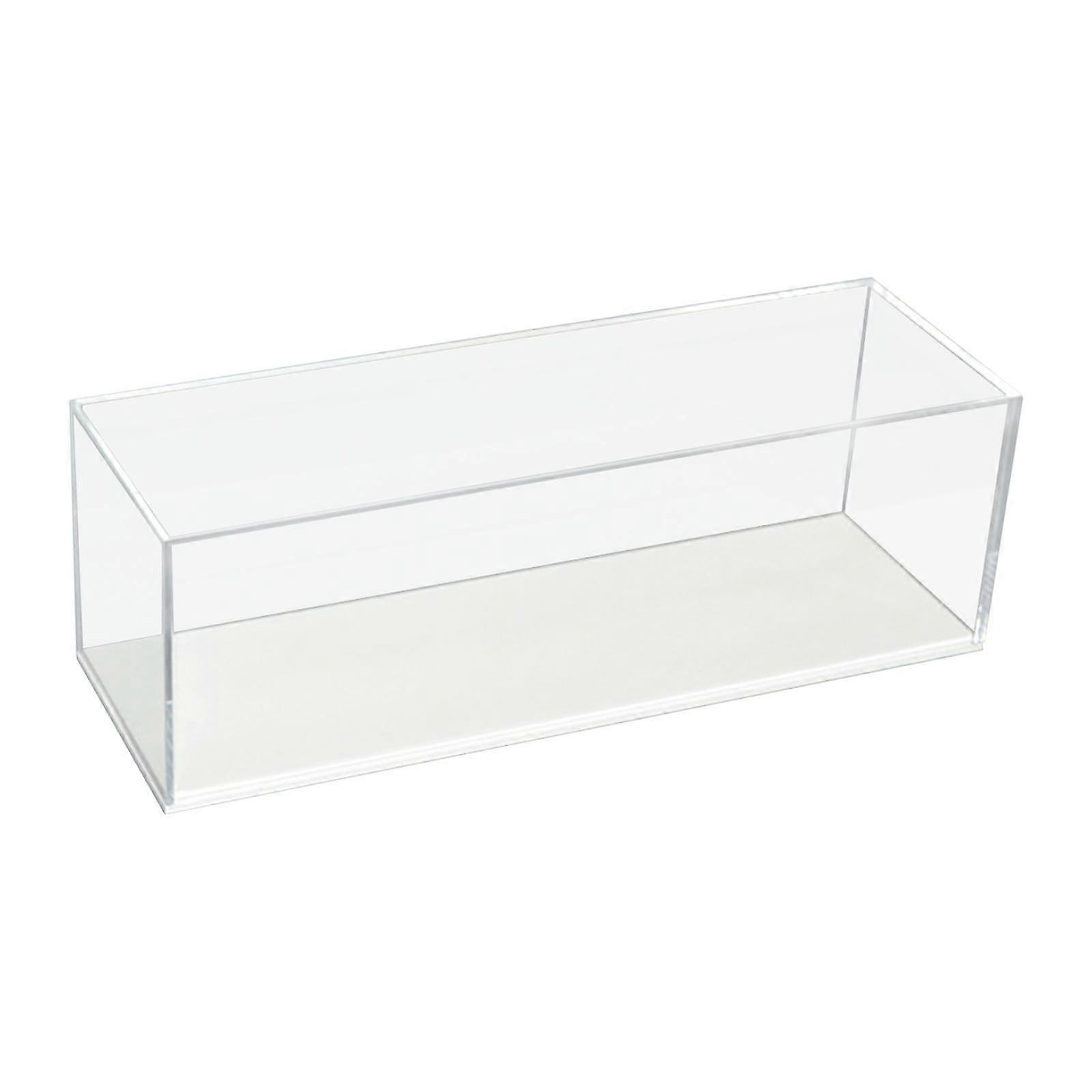 12inch Countertop Action Figures Display Box Transparent Acrylic for Museums