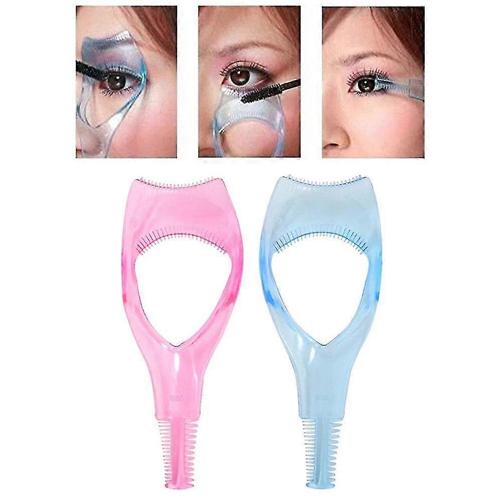 Eyelash Card Cosmetic Mascara Shield Applicator Eye Lash Helper Guide Eyelashes Comb Assistant Tool