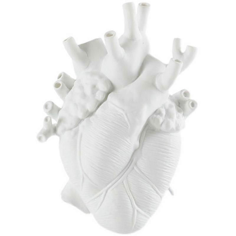 解剖学的ハート花瓶樹脂植木鉢デスクトップホームパーティー装飾バレンタインデー