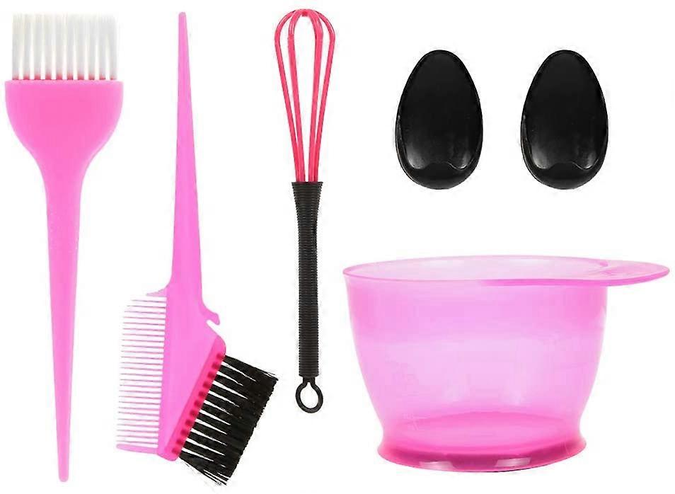 5-piece hair coloring salon set (blue)