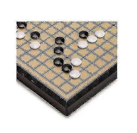 Large Magnetic Go Game Board With A Single Convex Stone Portable