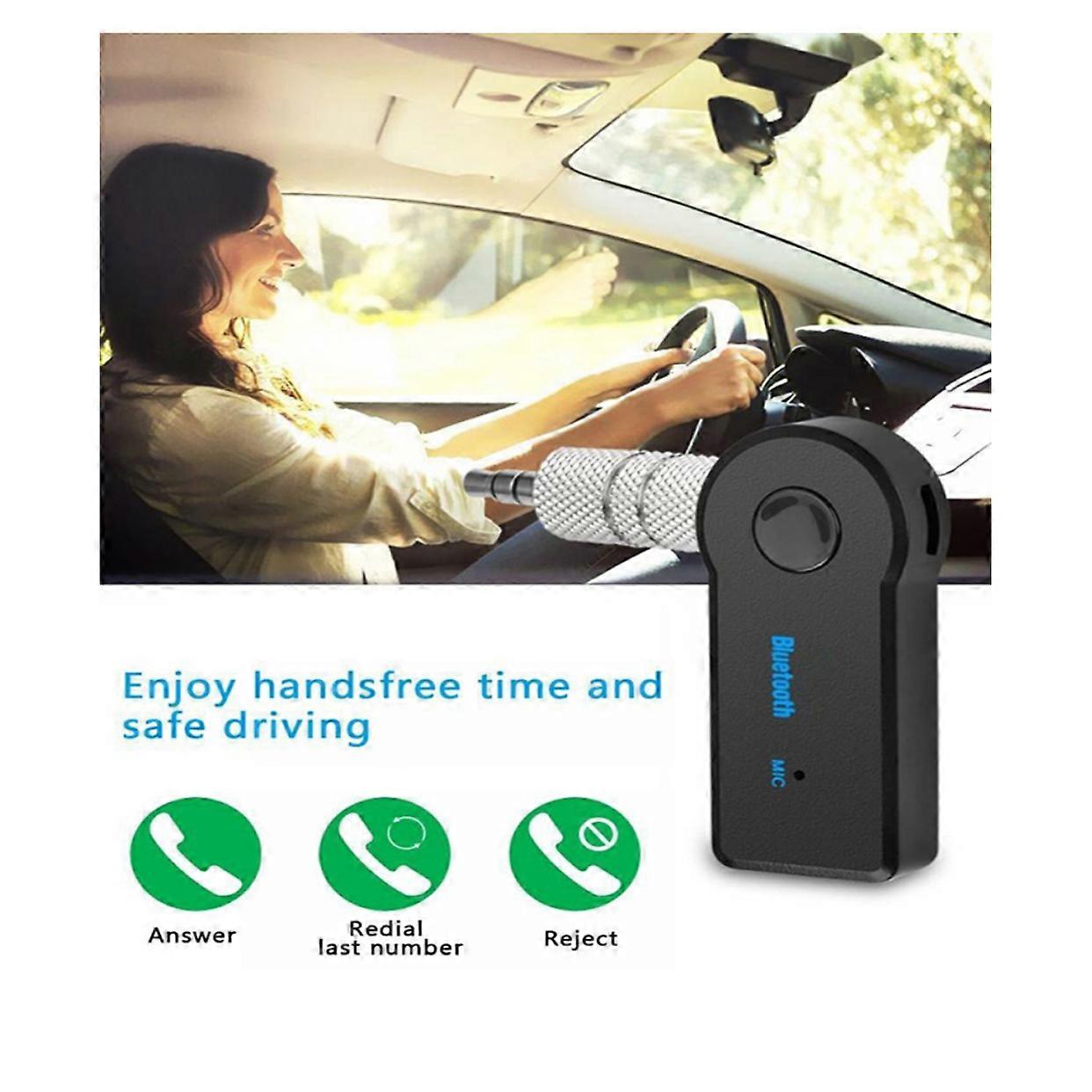 Audio Kit Embedded Microphone 3.5mm Jack Bluetooth-compatible 5.0 Audio Receiver Transmitter Wireless for Home Stereo