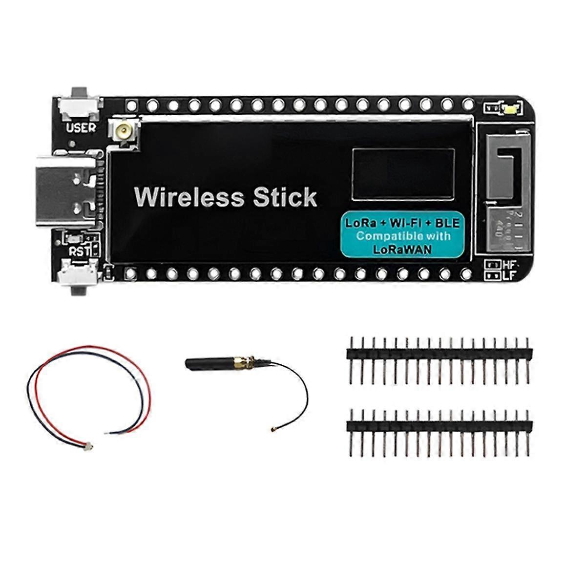 ESP32-S3 Wireless Stick V3 863-928MHz LoRa WIFI Bluetooth Development Board with 0.49-Inch OLED Scr