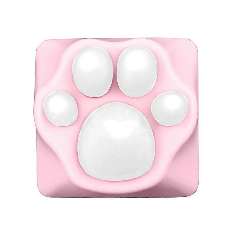 Aluminum Alloy Personalized for Cat Paw Keyboard Keycaps with Light Transmission
