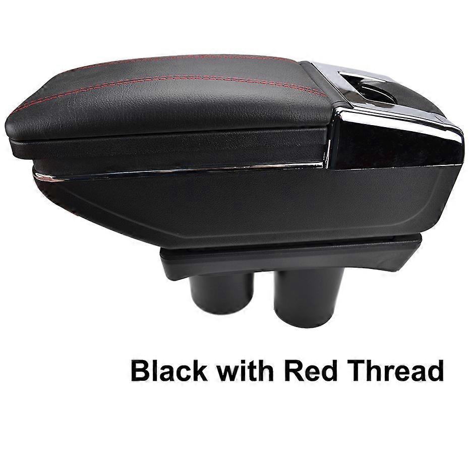 Leather Arm Rest Armrest Storage Box For Peugeot 301 Citroen C-Elysee 2012 2013 2014 2015 2016 2017 Car Styling Accessories
