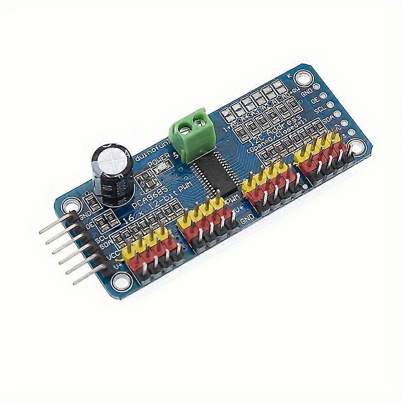 PCA9685 16 Channel 12-Bit PWM Servo Motor Driver IIC Module for Arduino Robot
