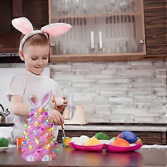 Pink Bunny Tree Easter Decorations for Indoor Spring Home Bedroom