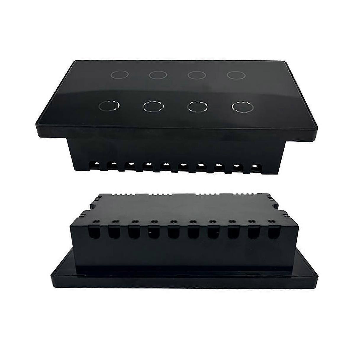 86 Touch Switch Gehäuse Steuerschalter Steuerschalter Gehäuse Schwarz