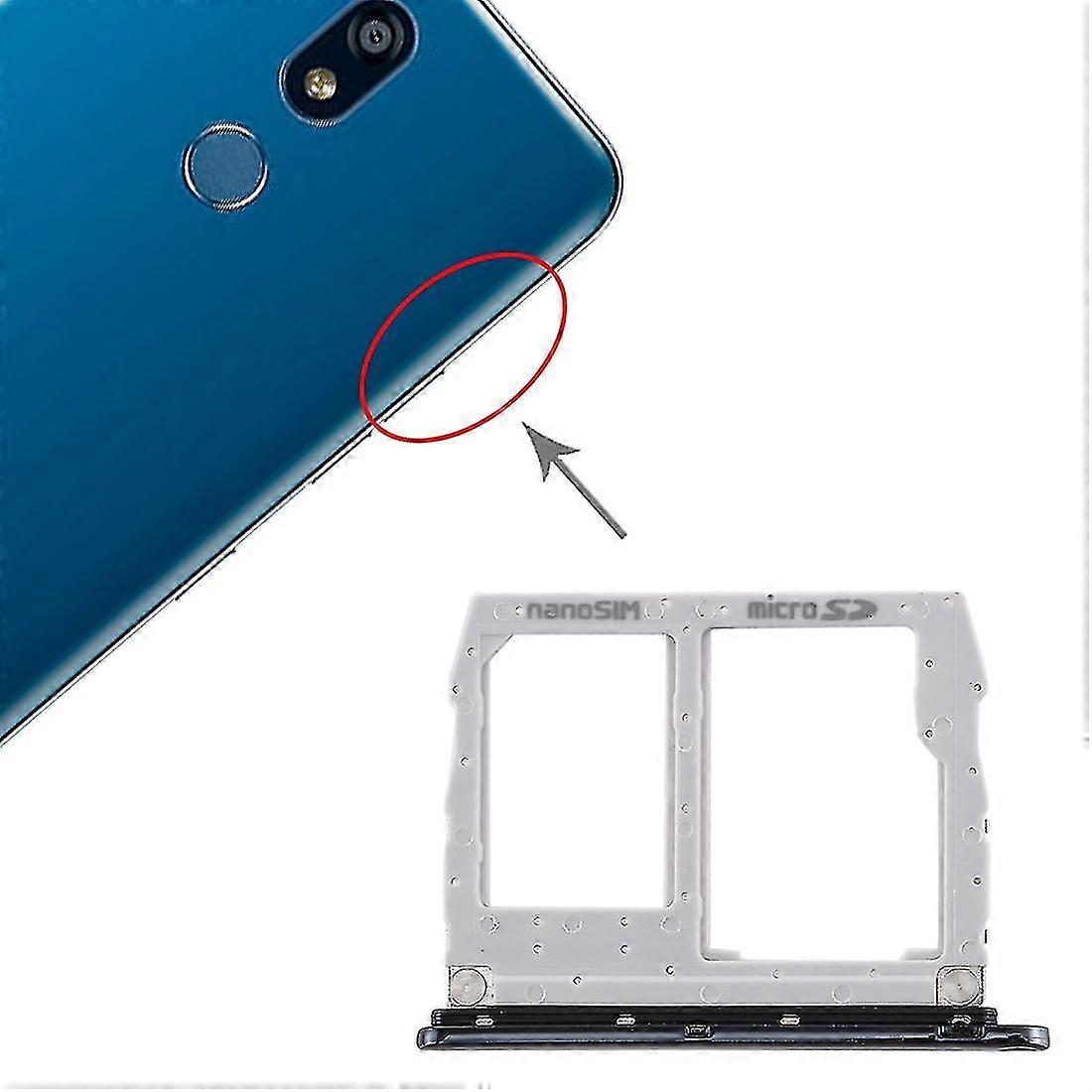 SIM-kortfack + Micro SD-kortfack för Lg K40