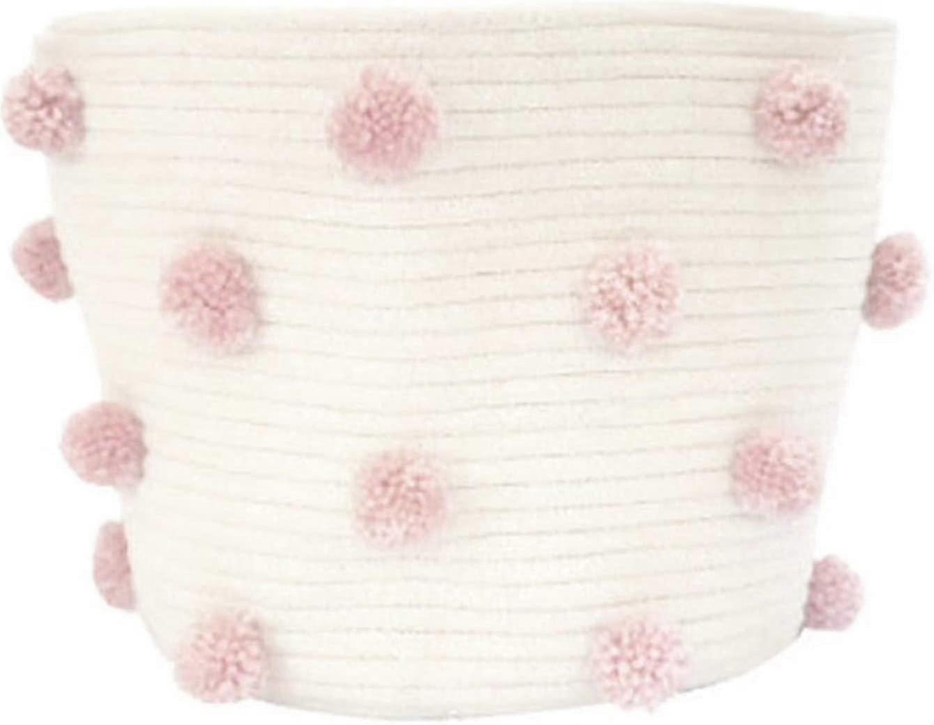Nordic Laundry Basket, Pink