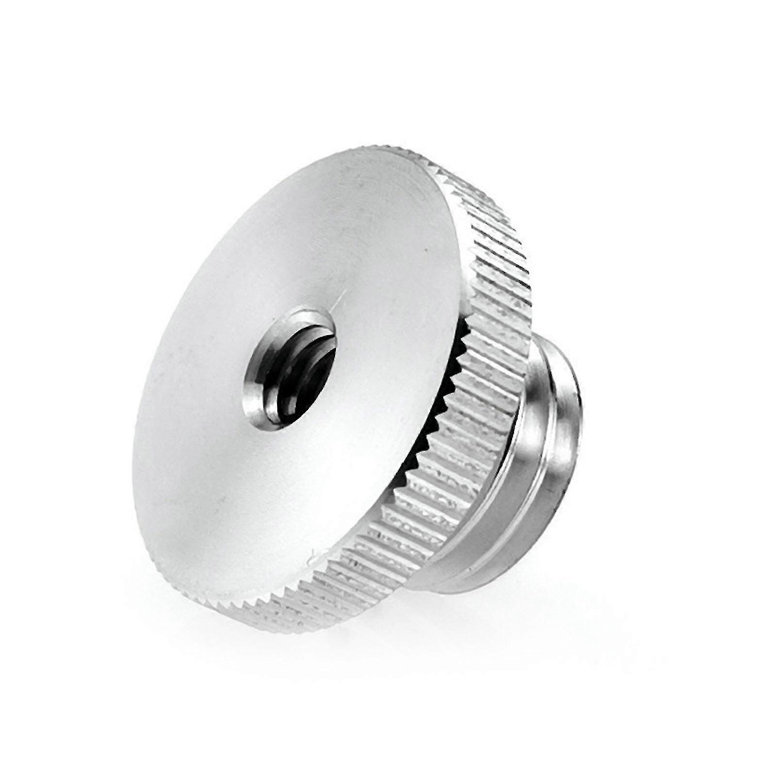 1/4-tommers til 5/8-tommers mikrofonskrueadapter gjenget for mikrofonmikrofonstativnivå