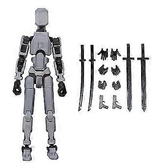 Multi-jointed Movable Robot 3d Printed Mannequin Toyslucky 13 Dummy Action