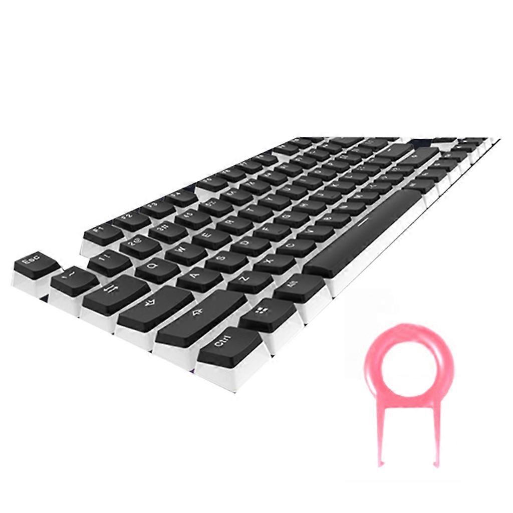 Thicken Keycaps PBT Backlight Dye Upgrade 108Keys OEM Profile Pudding Keycap