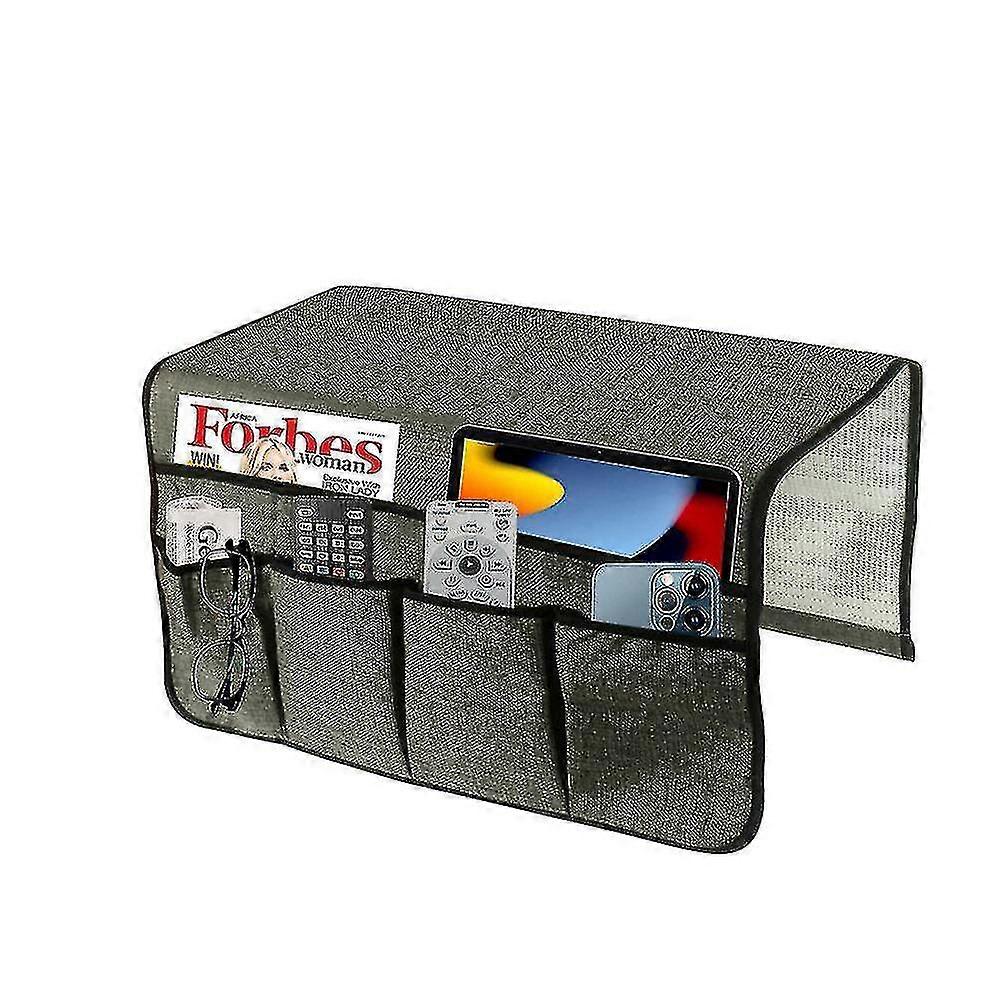 Sofa Organizer, Bottle Holder Armrest Hanging Storage Bag, For Bottle, Magazines, Remote Control, Ph