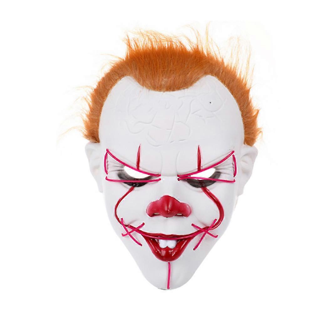 Out Of The Dark Clown Mask PP Full Face Mask Costume Play Face Cover for Halloween
