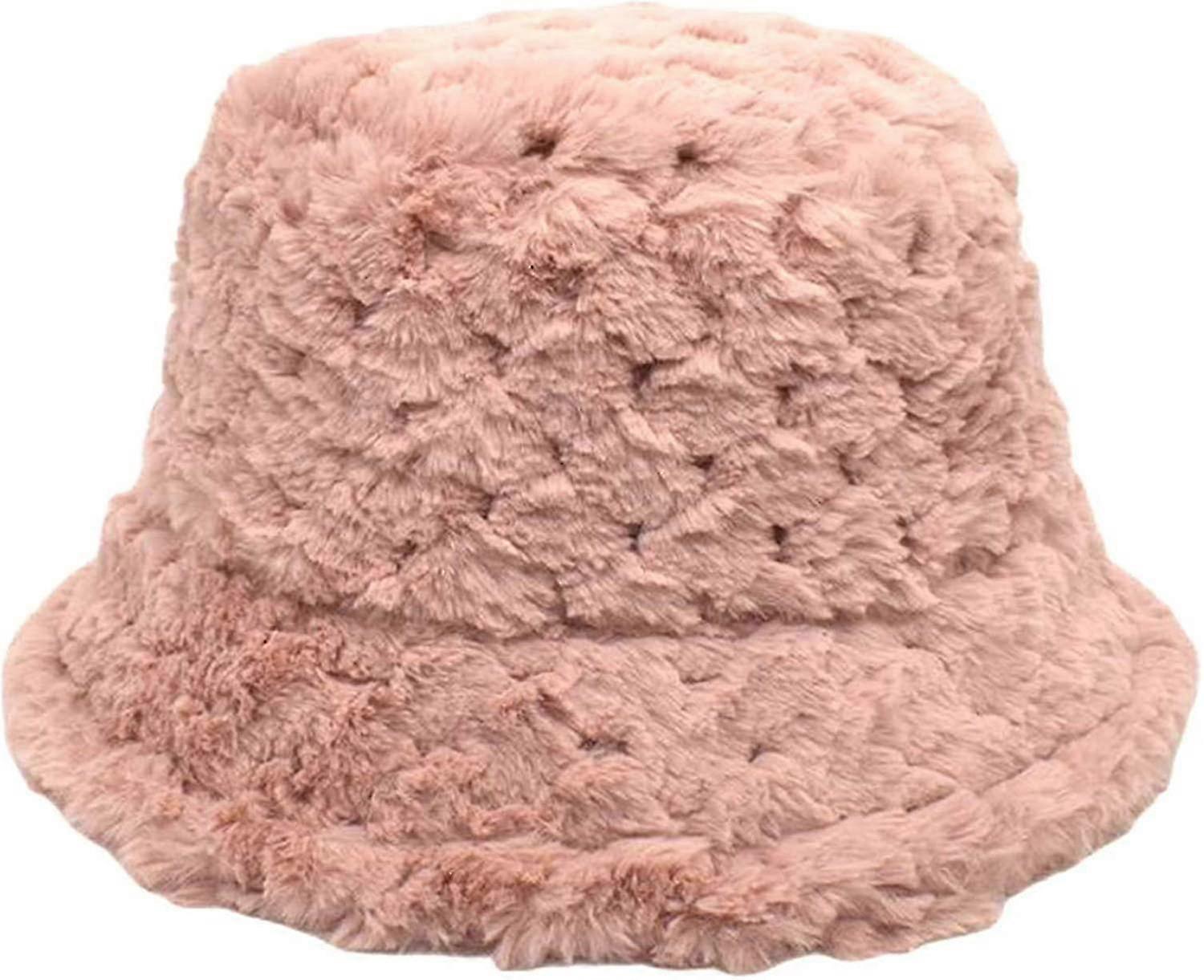 Casquette B Hiver Imitat Vison Cau Femmes En Peluche In Cau Japonais Rsit Au Froid Chaud Pcheur Cau Paissi Ski Couleur