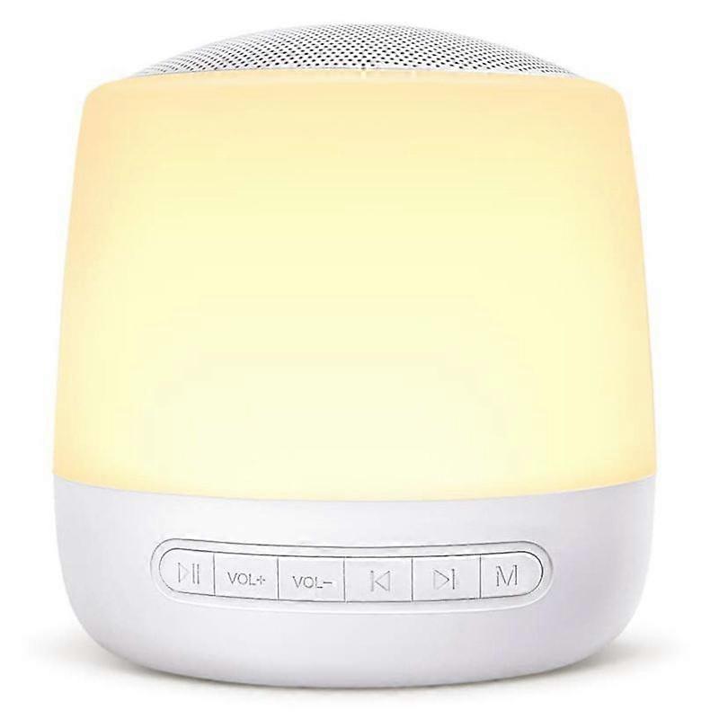 Baby Sound Machine with Night Light 28 Soothing Sounds 32 Volume Levels Timer & Memory Function Night Light for Kids with Press Control