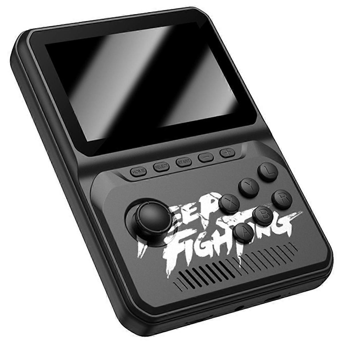 Retro Handheld Game Console 3.5-Inch Screen 6 Large Simulator Joystick Arcade of Fighters Nostalgia Supports MP3/MP4-B