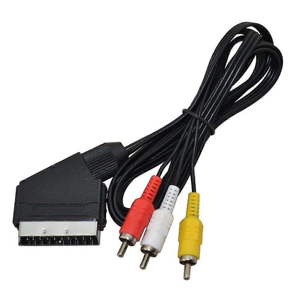 1.8m AV SCART オーディオビデオケーブル TV ケーブル NES 用 NES RGB SCART ケーブルプラグ用