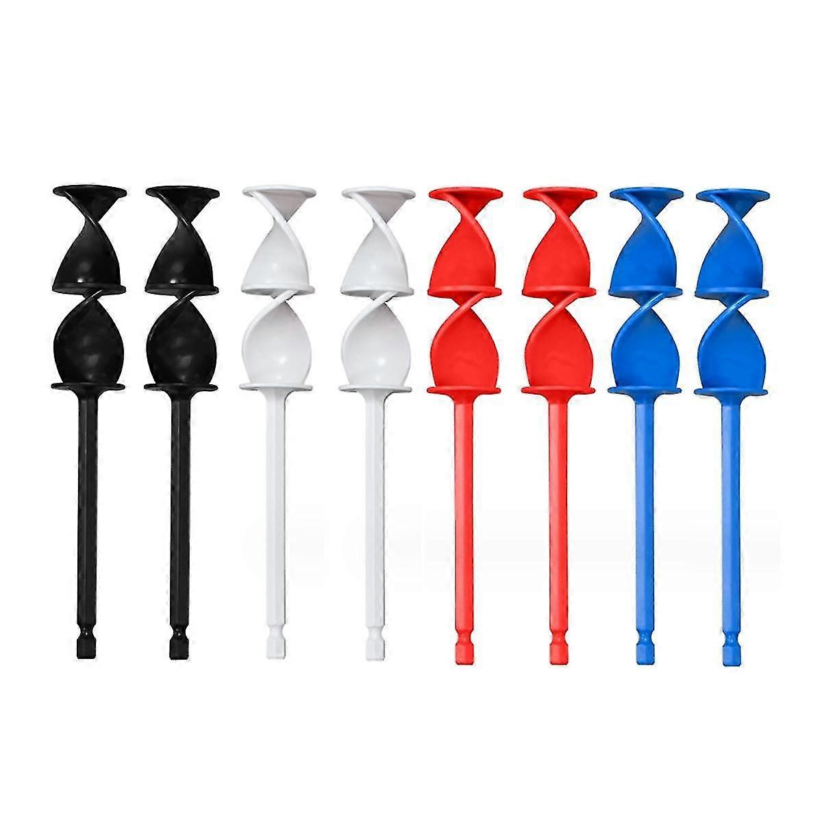 Paint Mixer for Drill, 8 Pcs Reusable Epoxy and Resin Mixer Attachment Paddle to Mix Epoxy Resin, P