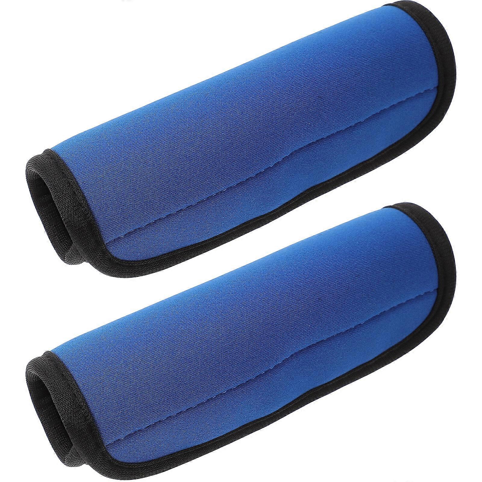 2 قطعة الأمتعة مقبض التفاف حقائب السفر مقبض أغطية للأمتعة حقيبة السفر عربة