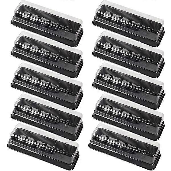 10Pcs Bakery Pastry Boxes Compact Macaron Cases Multi-function Macaron Packing Boxes