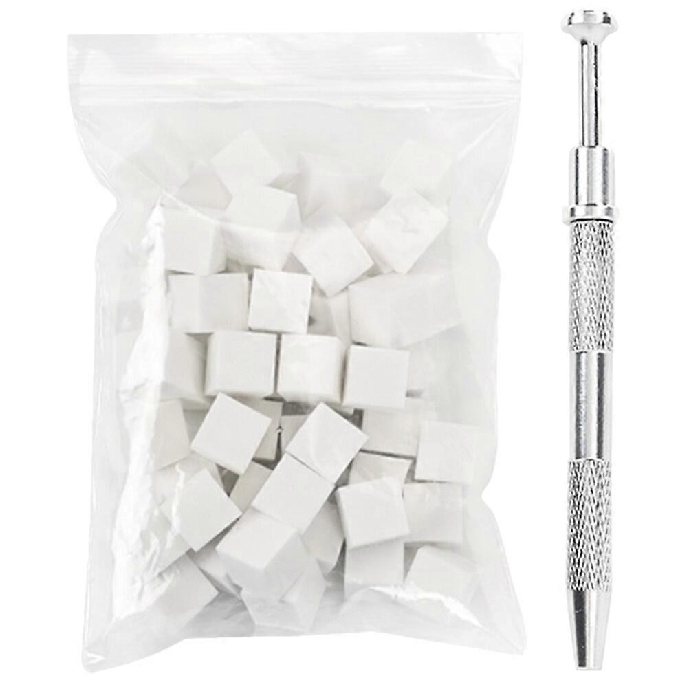 1 Set Manicure Nagelspons Kleur Fade Nagelsponzen Zachte Nagelsponzen met Pick-up Tool