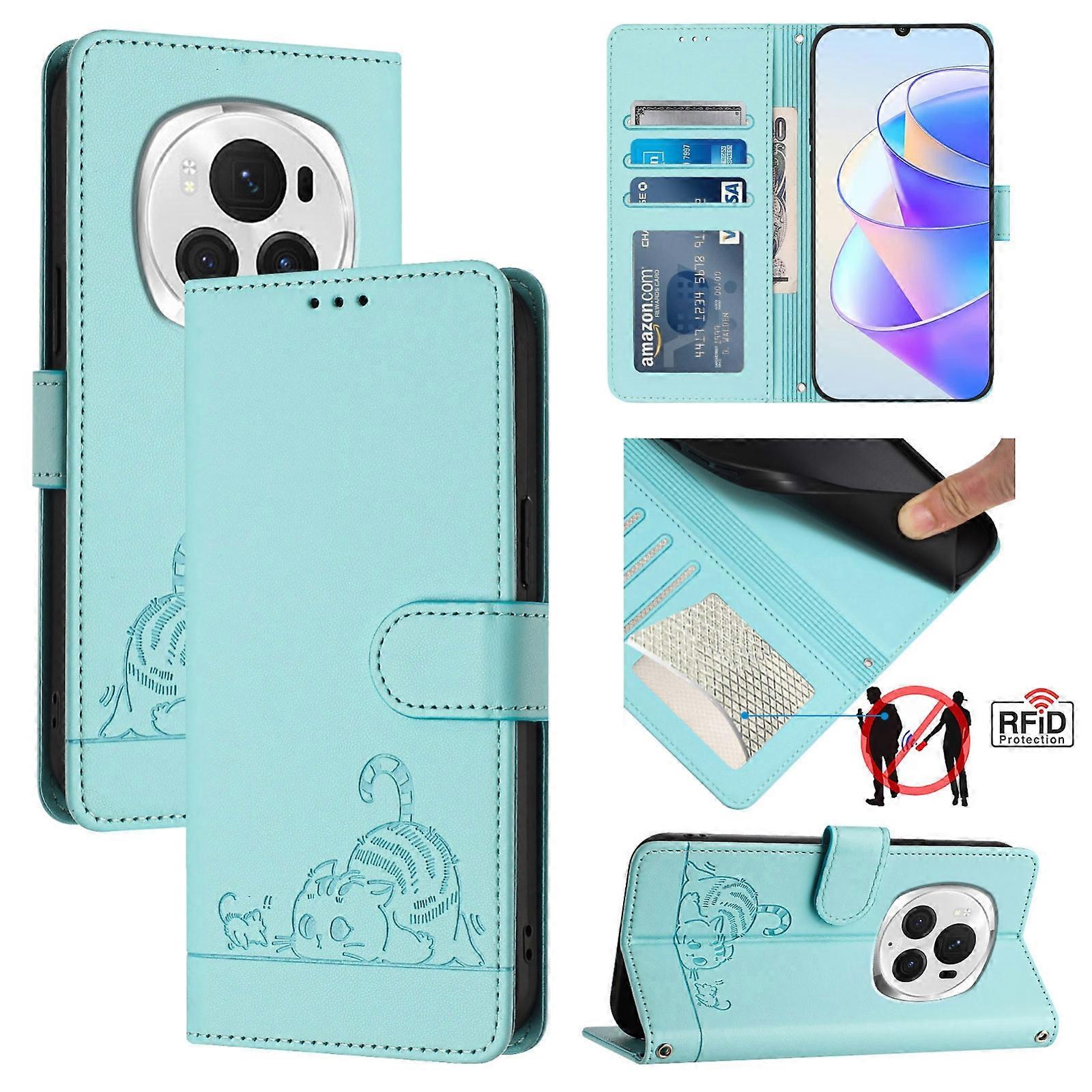 Cat Pattern Case For Honor Magic6 Pro 5G Global