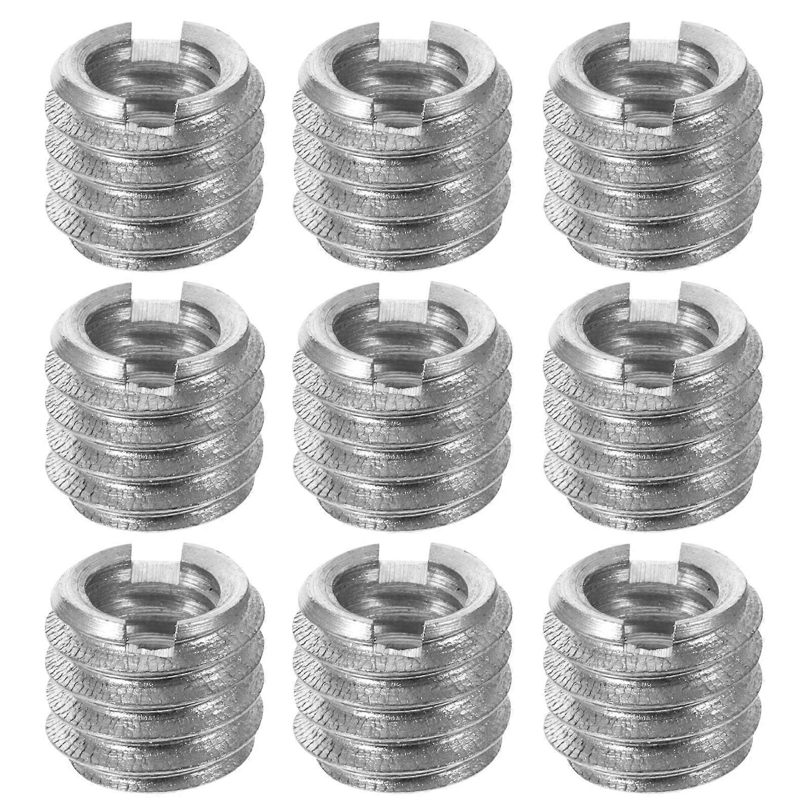 10pcs Mic Stand Adapter 3/8 To 1/4 Camera Screw Thread Adapter Screw Thread Adapter