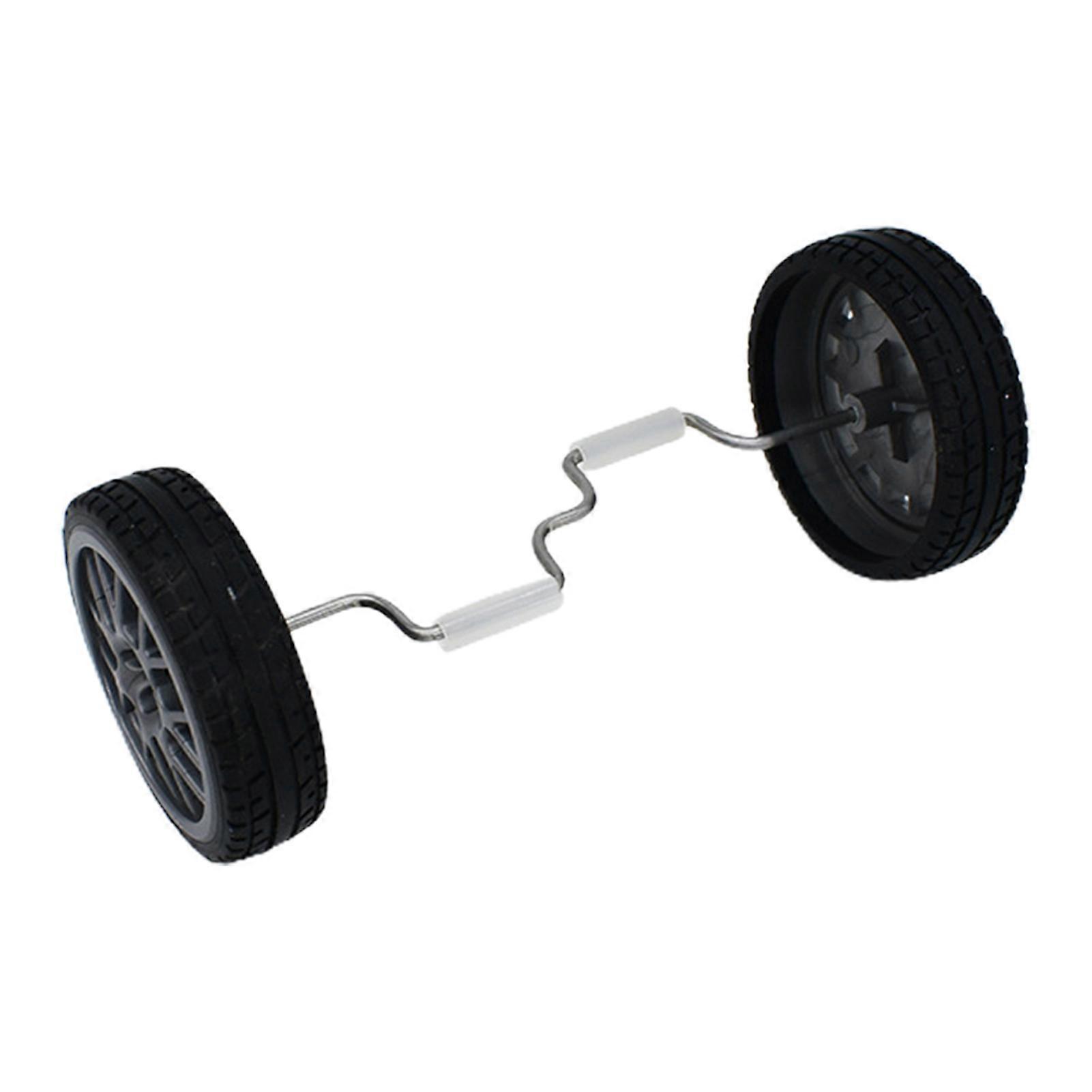 QingHai Parrot Balance Toy Mini Double Row Roller Skates Pet Small Bird Intelligence Interactive Training Toy Rotary Wheels Bird Bicycle