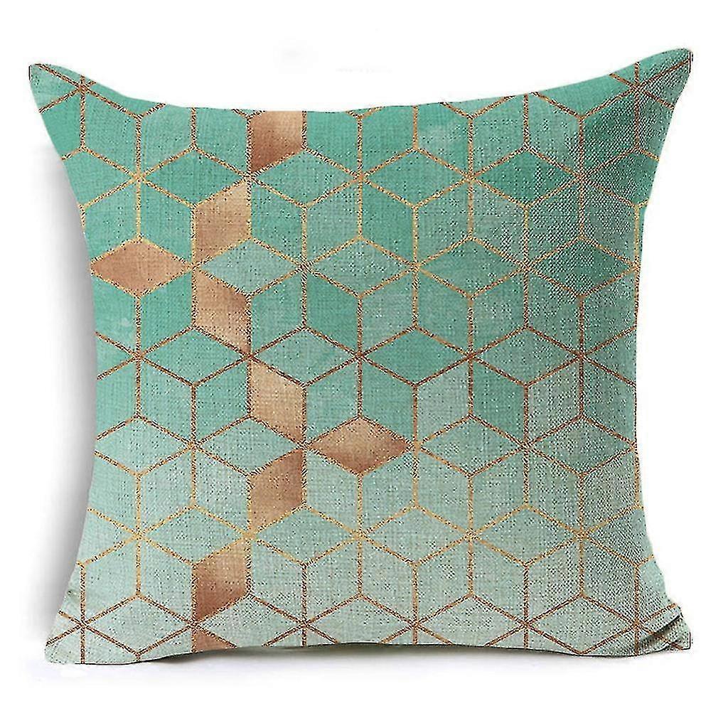 LINCMAN Geometric Letter Cotton Linen Pillow Case Bohemia Sofa Cushion Cover Home Decors