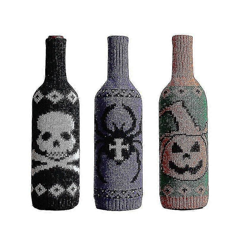 Halloween Decorative Skeleton Pumpkin Bottle Cap Ornament O