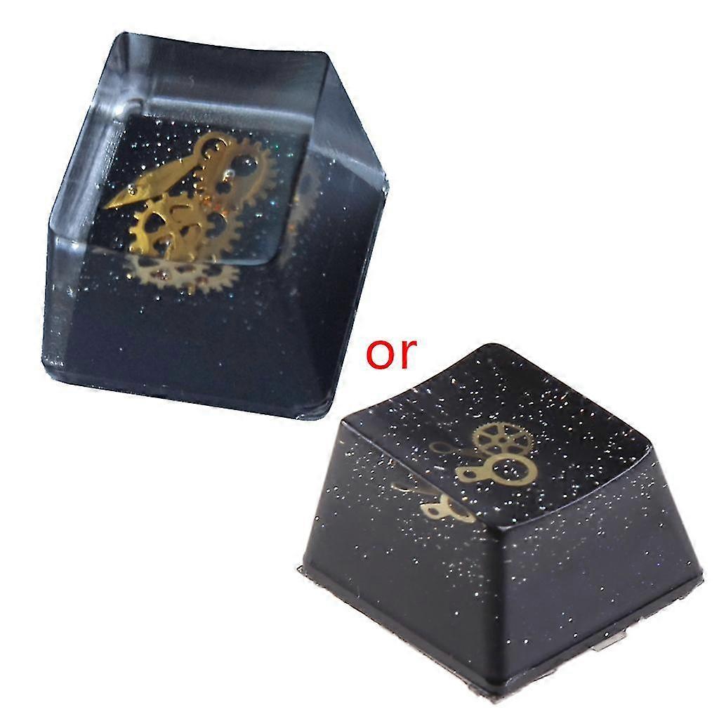 Handmade Customized Oem R4 Profile Resin Keycap Keyboard Rgb Translucent Keycap