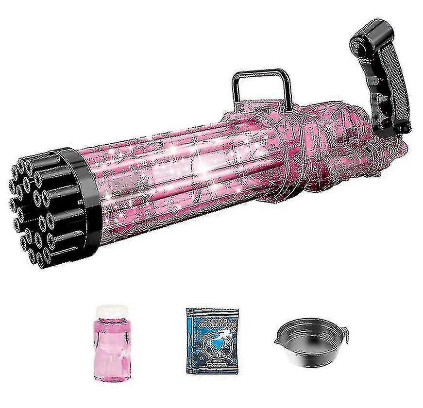 Electric Gatling Bubbles